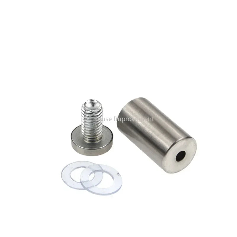10PCS 19mm Stainless Steel Standoff Screws – Glass & Acrylic Sign