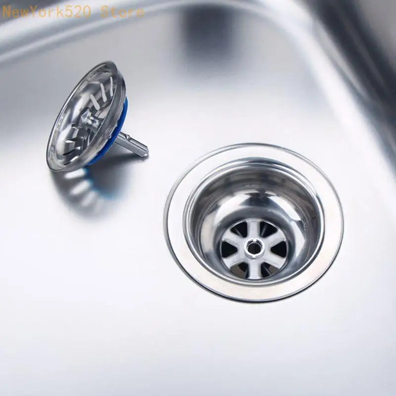 Stainless Steel Round Shower Drain Hair Catcher Strainer