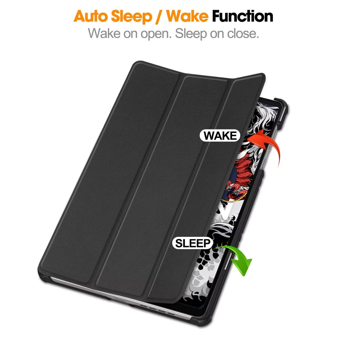 Tri-Fold PU Case for Lenovo Legion Y700 Gen 3 8.8" Tablet