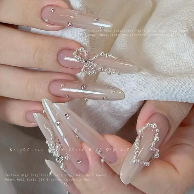 Mixed Crystal Nail Rhinestones – DIY Nail Art Gems Box