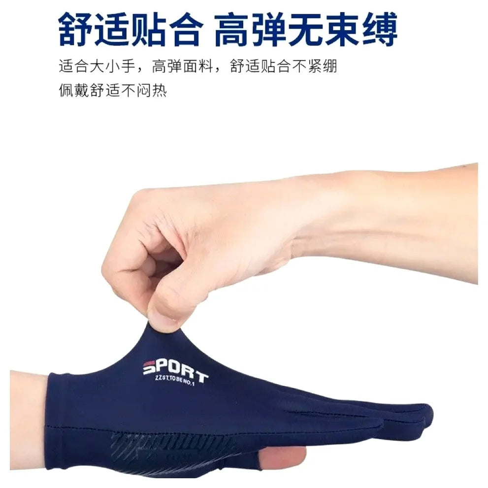 Anti-UV Touch Screen Fishing & Cycling Gloves – Ice Silk