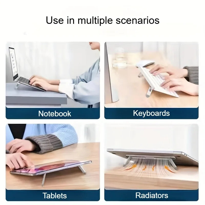 Adjustable Aluminum Laptop & Tablet Stand | Heat Dissipation