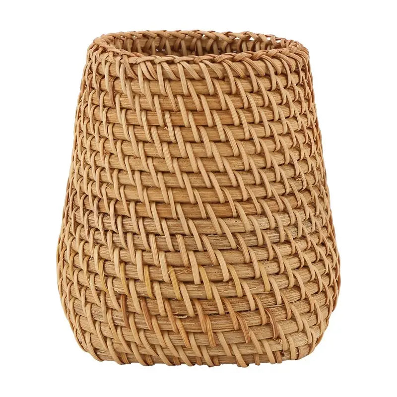 Rattan Handwoven Tableware Storage Basket & Organizer