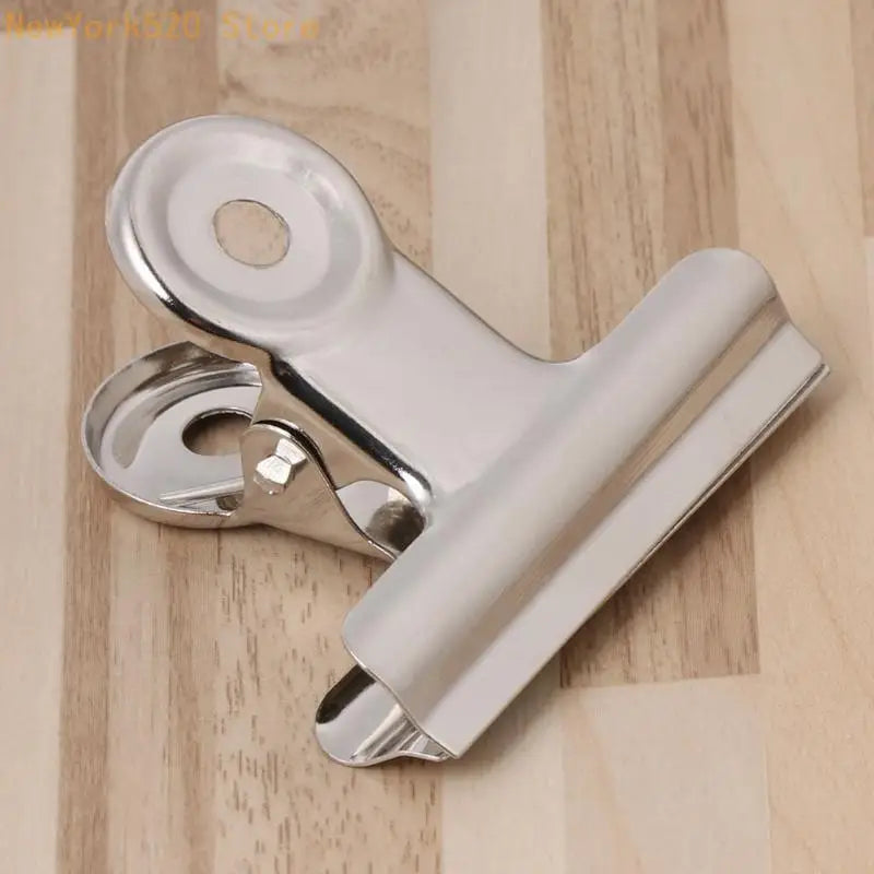 Stainless Steel Bag Clip Sealer & Paper Document Clamp