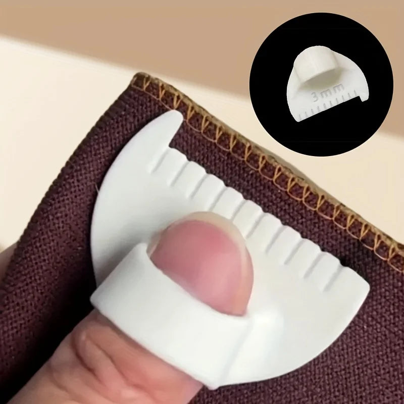 2-Piece Sewing Edge Stitching Guide Set – 3mm & 4mm Spacing