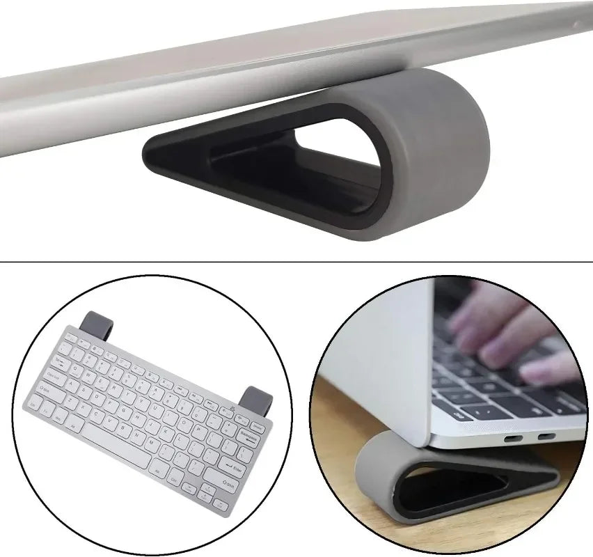 Laptop Stand Cooling Bracket with Cable Organizer | OUYUANSU