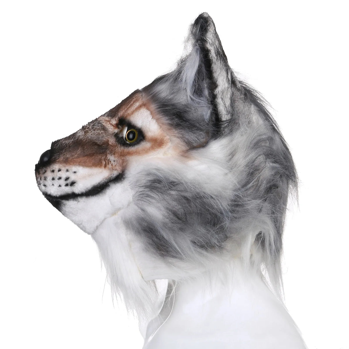 Wolf Costume Mask Headwear for Halloween Cosplay & Masquerade