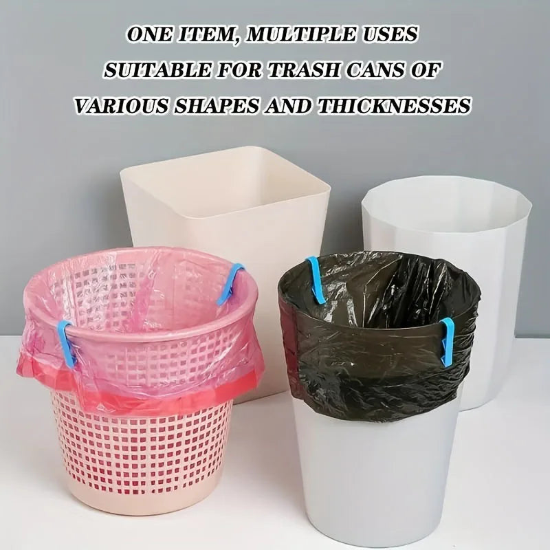 10-Pack Trash Can Clips – Non-Slip Trash Bag Holder Side Clips