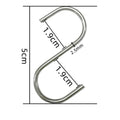Heavy Duty Stainless Steel S-Hooks – Multipurpose Hanging Hooks