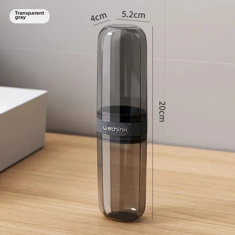 Travel Oral Care Kit – Portable Toothbrush & Mouthwash Cup