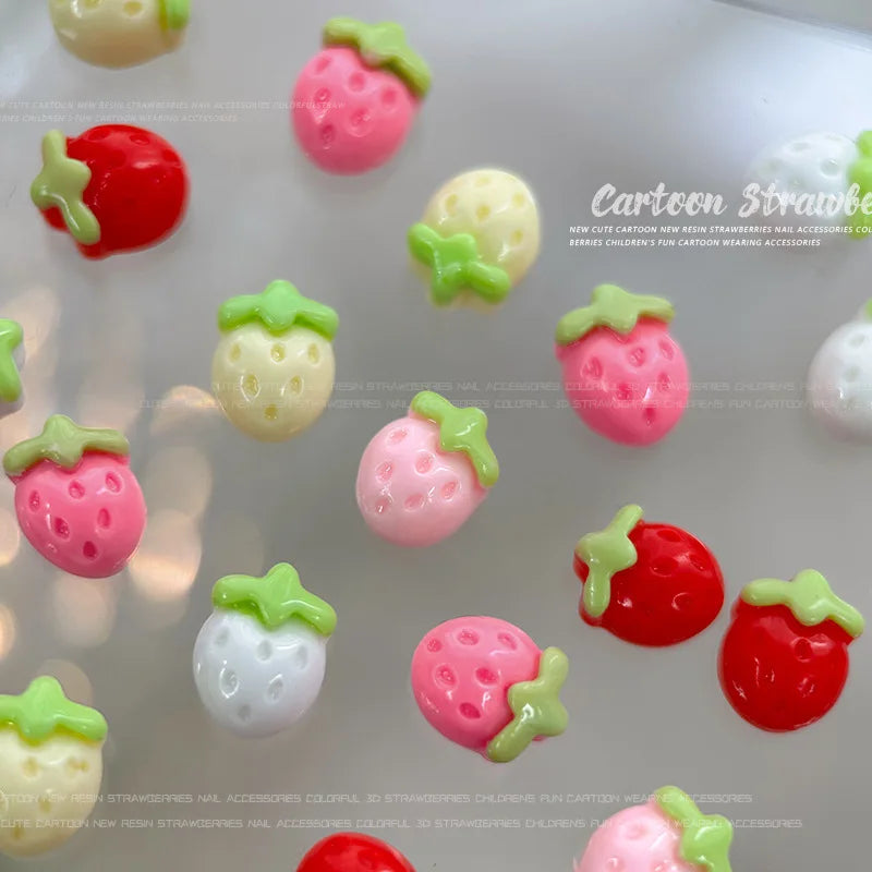 3D Dessert Nail Charms – 20PCS Resin Food Nail Art Decorations