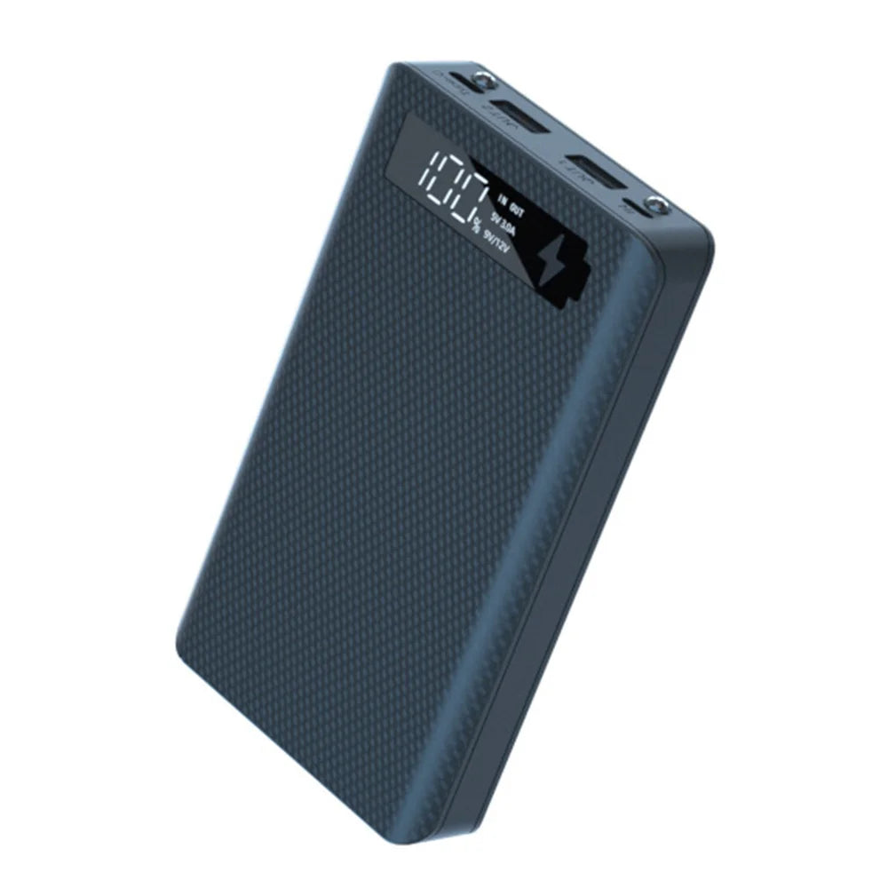 6x18650 DIY Power Bank Case – LED Display & Quick Charge