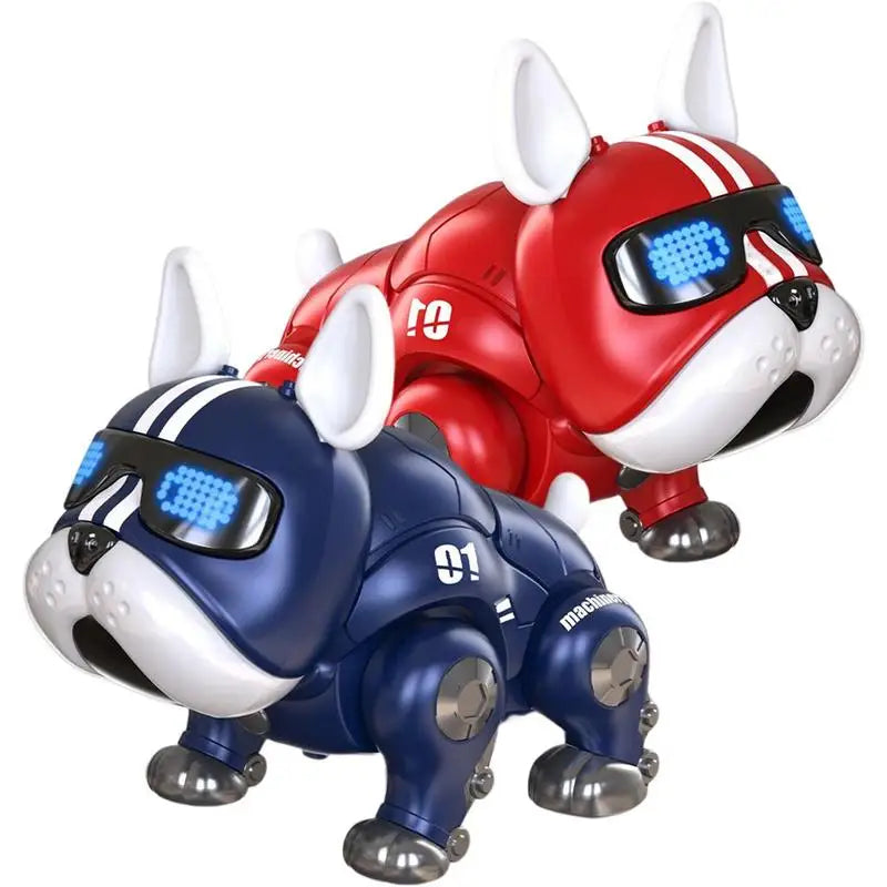 Dancing Robot Dog Toy with Lights & Music for Kids