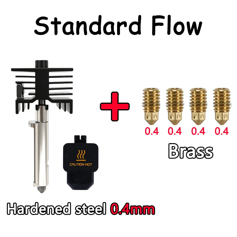 Sprouture Lab Hotend Kit for Bambu Lab H2D/H2S – 0.2–0.8mm