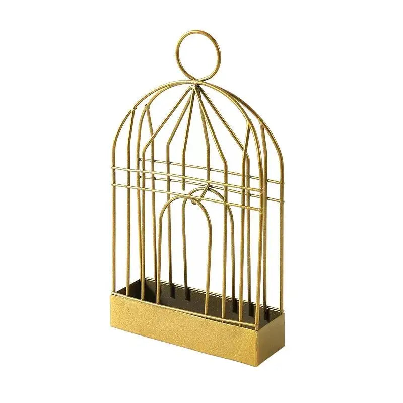 Birdcage Iron Mosquito Coil Holder & Hanging Incense Burner
