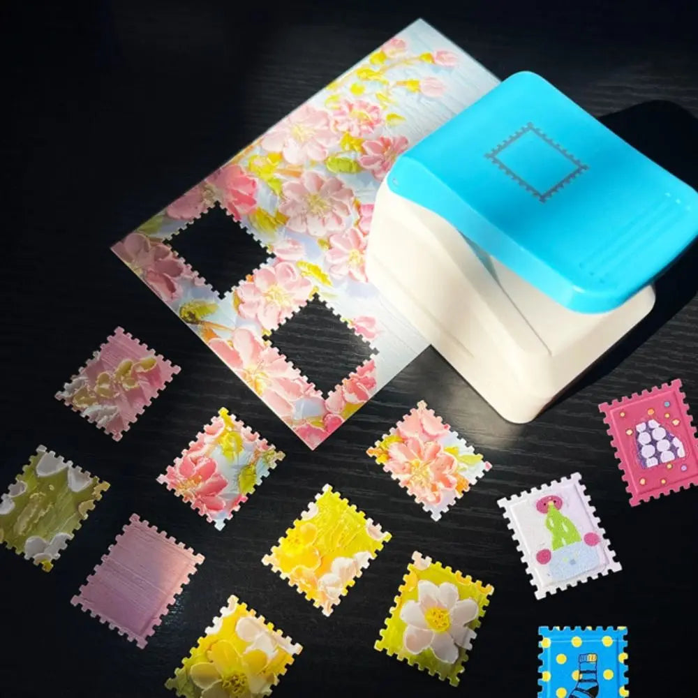 Portable DIY Stamp Embossing Punch Machine for Crafts