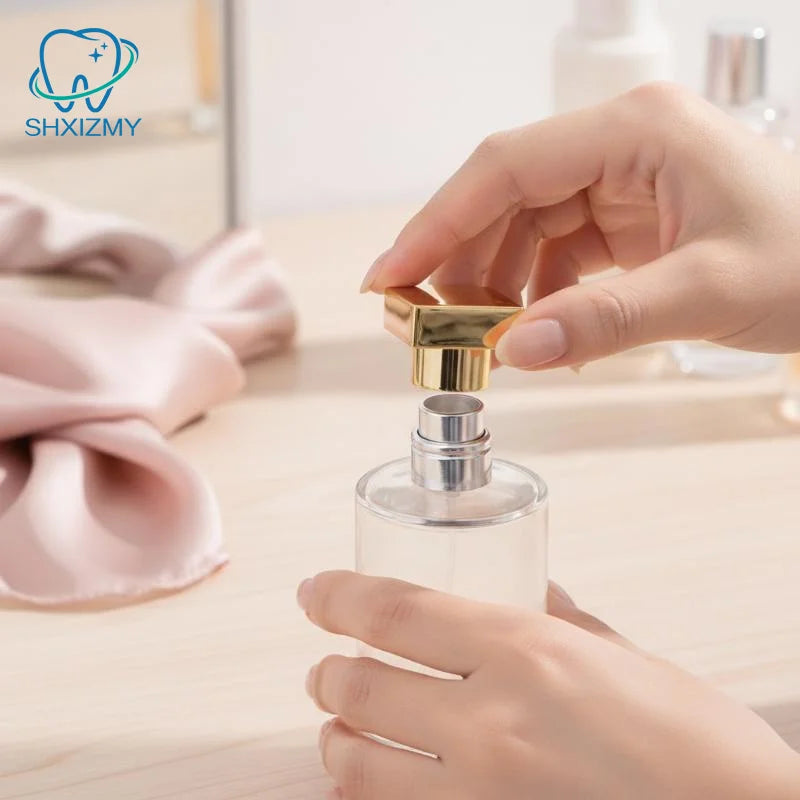 Gold 15mm Zinc Alloy Spray Lid – Perfume Bottle Cap for Atomizer