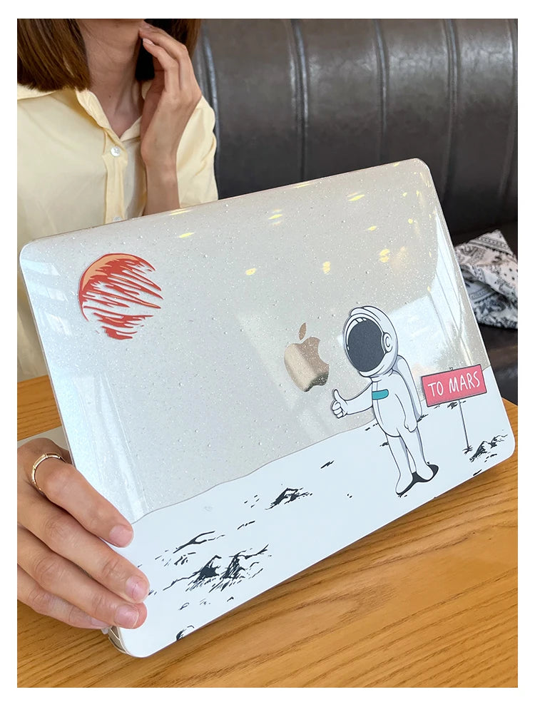 EGYAL Hard Shell MacBook Case Shiny Print – M1 M2 M4 M5