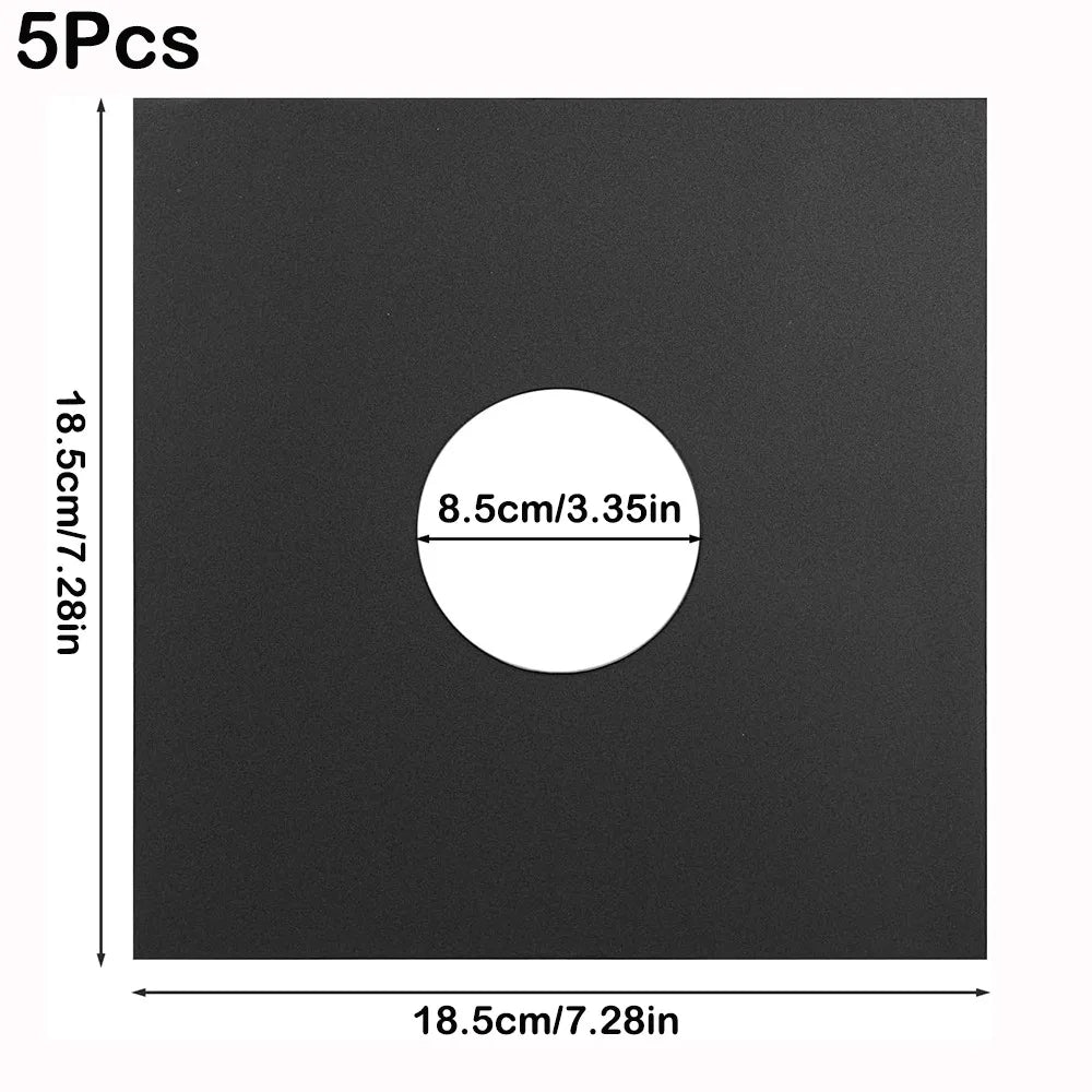 Vinyl Record Sleeves 7/10/12 Inch Inner & Outer LP Covers – 5/10 Pack