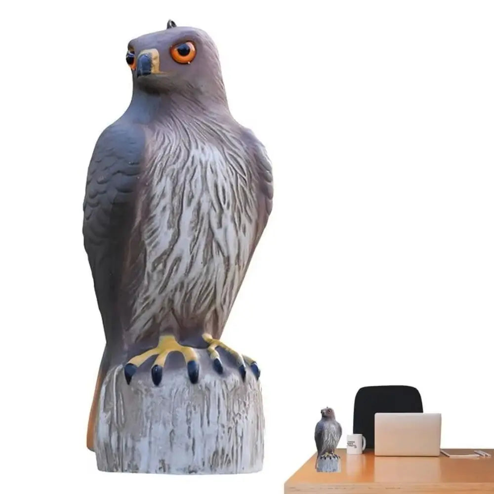 Large Plastic Eagle Decoy – Realistic Outdoor Bird Deterrent
