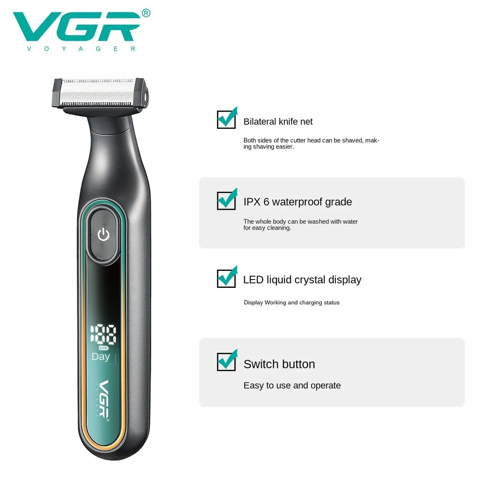 VGR V-360 Waterproof Hair Clipper & Beard Trimmer for Men