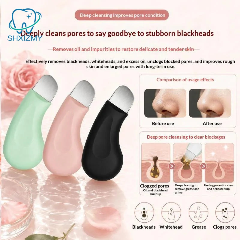 Handheld Blackhead & Pore Cleansing Tool – Stainless Steel