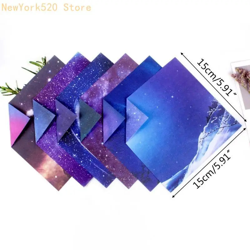 250-Sheet Double-Sided Origami Paper 6x6 Inch – 15 Designs