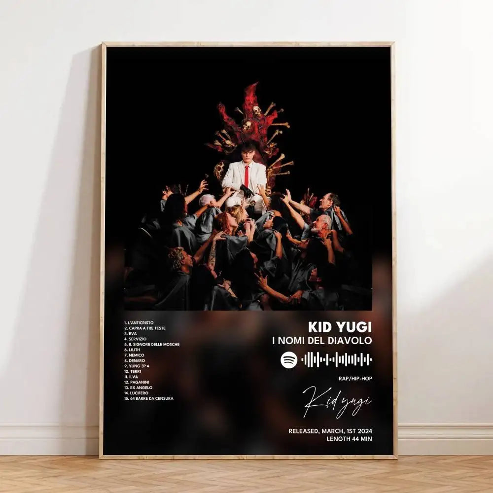 Kid Yugi The Globe Self-Adhesive Waterproof Wall Poster
