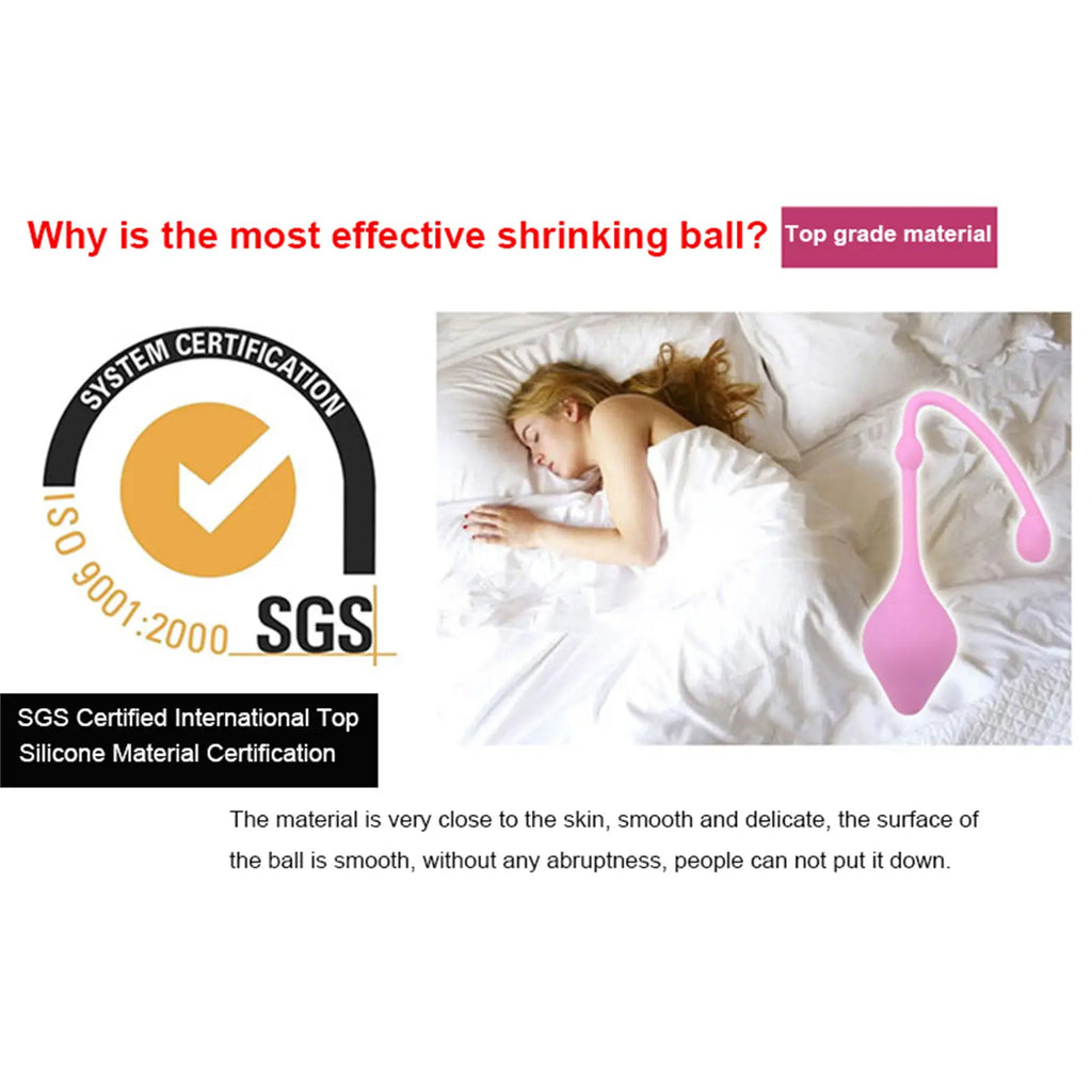 Silicone Pelvic Floor Trainer Ball – Postpartum Muscle Toning