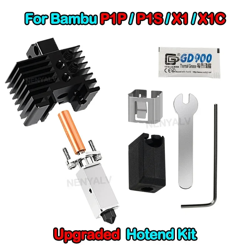 TZ 2.0 Bimetal Hotend Kit for Bambu Lab X1 X1C P1P P1S