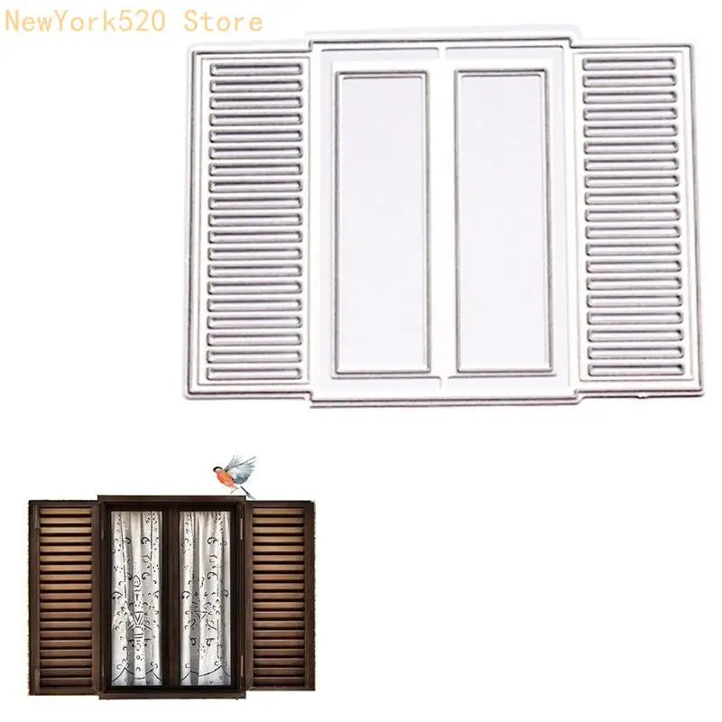 Window Metal Cutting Die Stencil for Scrapbooking & Cards