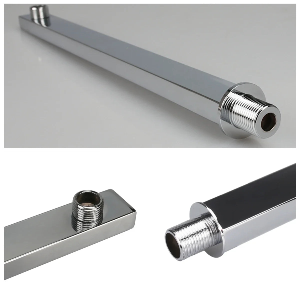 Stainless Steel Wall-Mounted Shower Extension Arm 30/40CM
