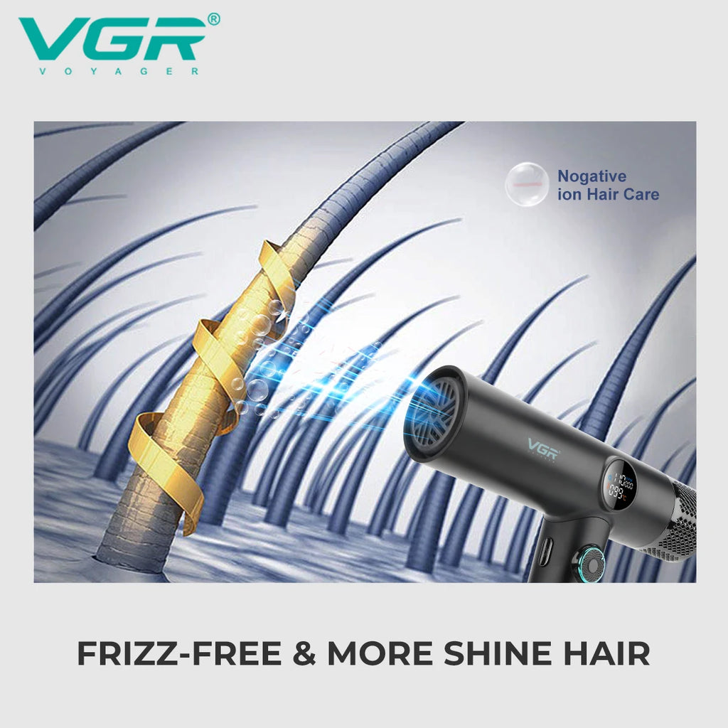 VGR V-401 Professional Hair Dryer 110000 RPM Brushless Motor