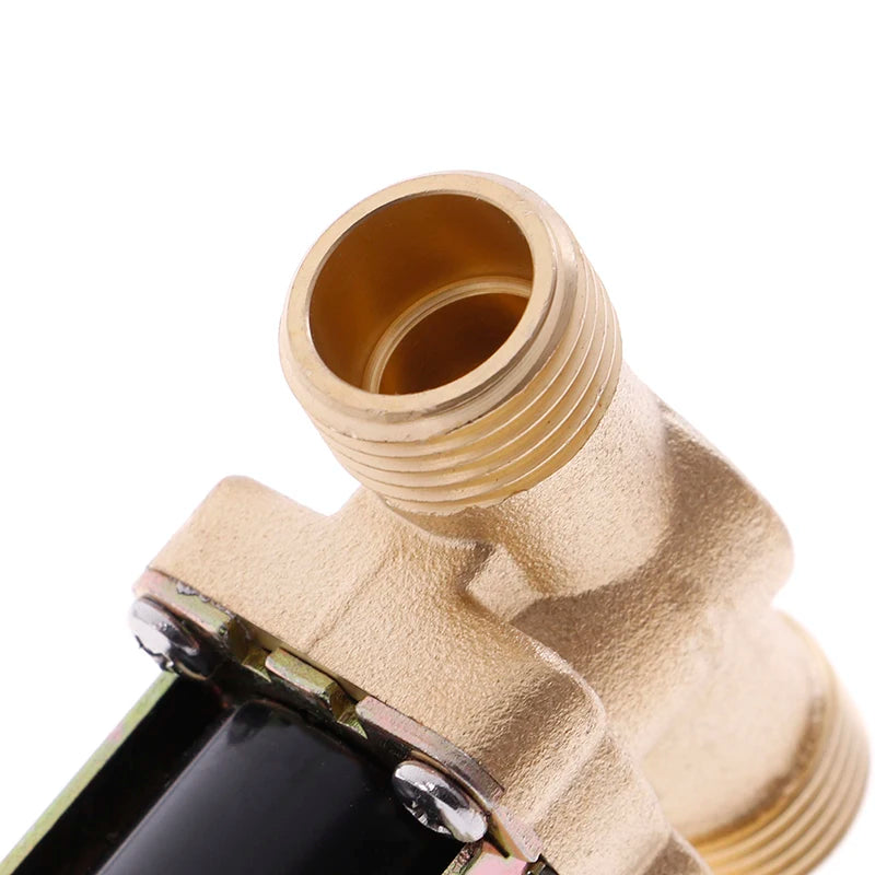G1/2" Brass Electric Solenoid Valve DC 12V 24V AC 220V