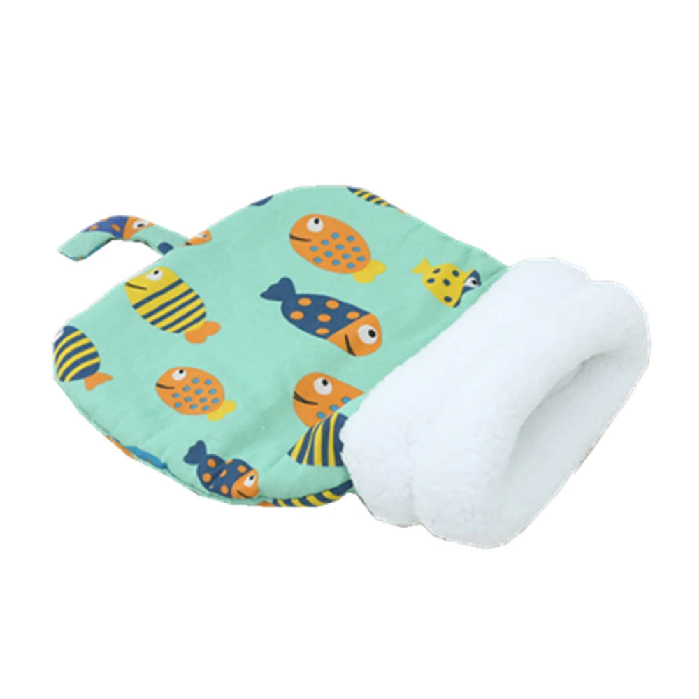 Fluffy Pet Sleeping Bag – Warm Cosy Nest for Cats & Small Dogs