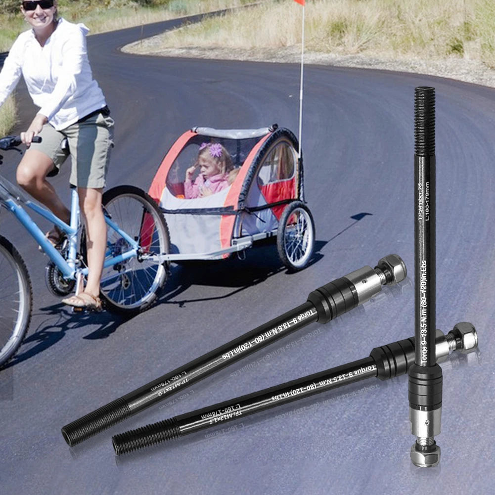 M12 Bicycle Trailer Thru Axle Hitch P1.0/1.5/1.75 | MOJOYCE