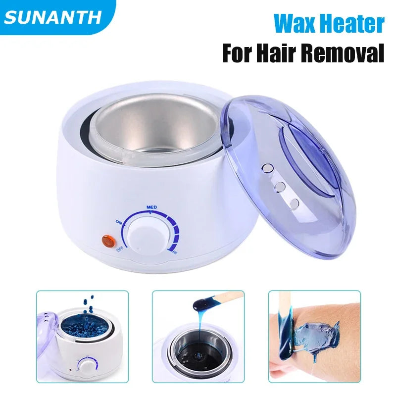200ml Hard Wax Warmer Machine – Brazilian Hair Removal Kit