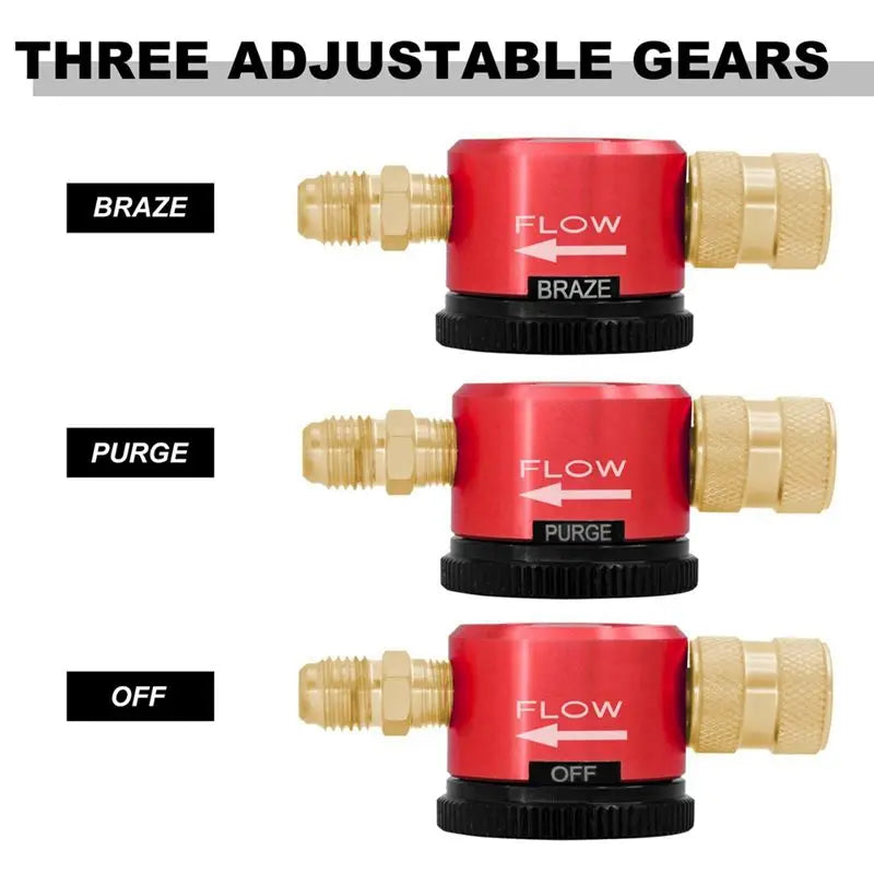 Nitrogen Purge Tool TIG Welding Control Valve for HVAC