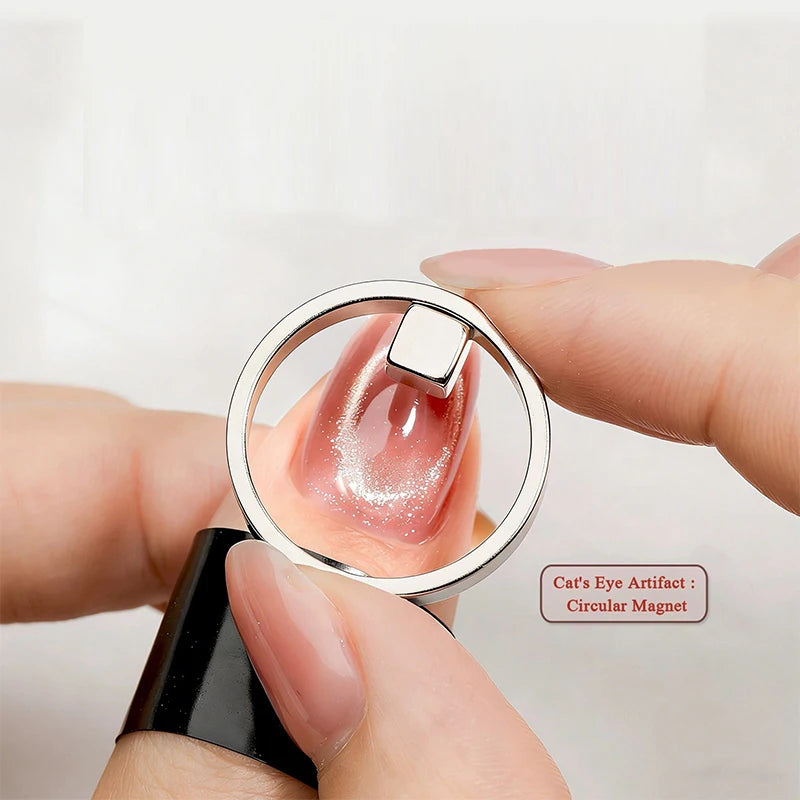 Cat Eye Ring Magnet for Gel Nail Art – DIY Manicure Tool