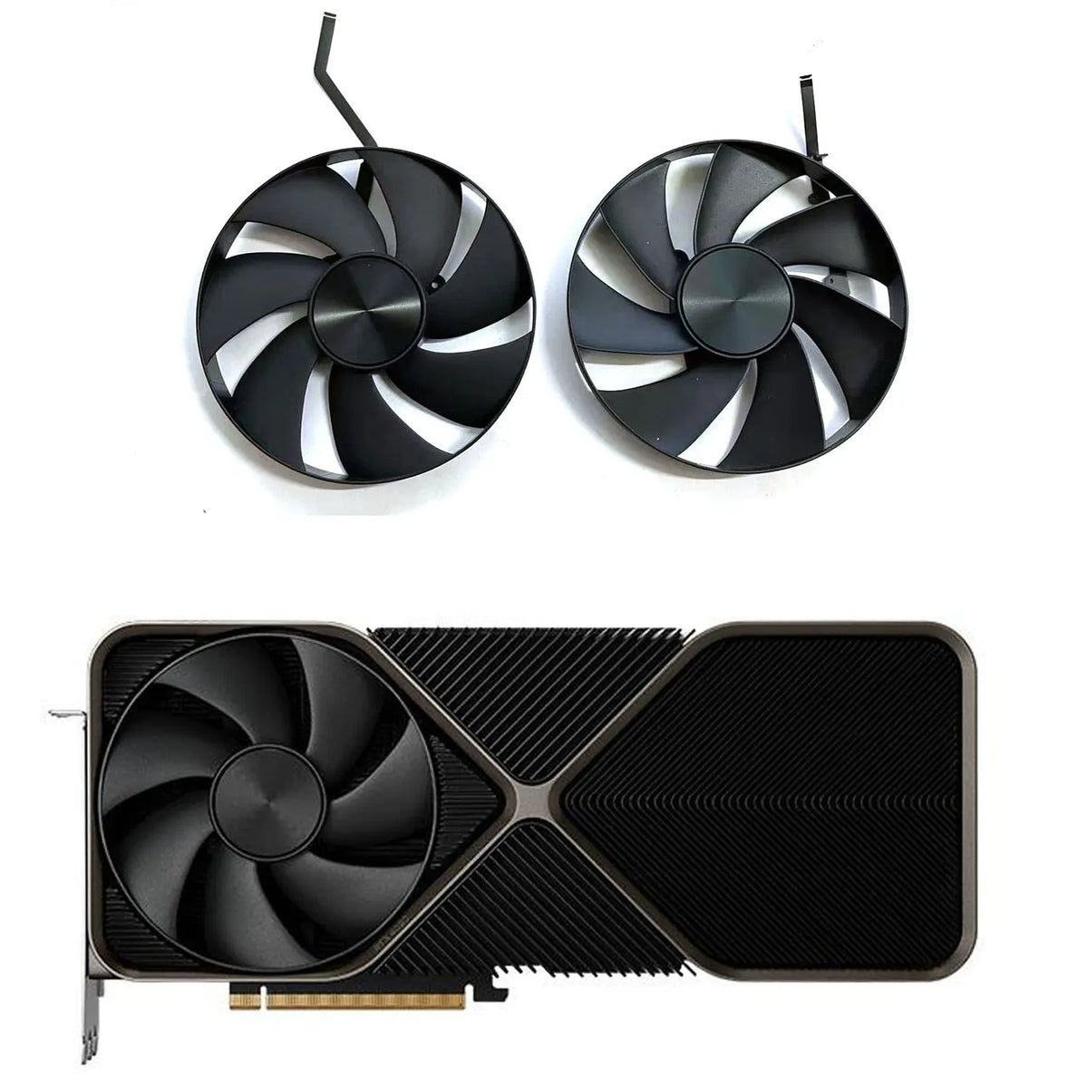 115mm RTX 4090 Founders Edition Replacement GPU Cooling Fan