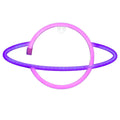 Planet LED Neon Sign – USB & Battery Pink Blue Wall Light
