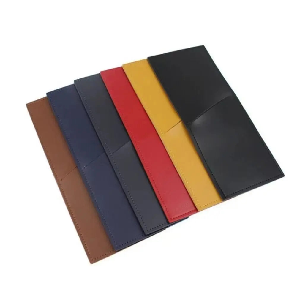 PU Leather Cutlery Pouch – Reusable Flatware Storage Sleeve
