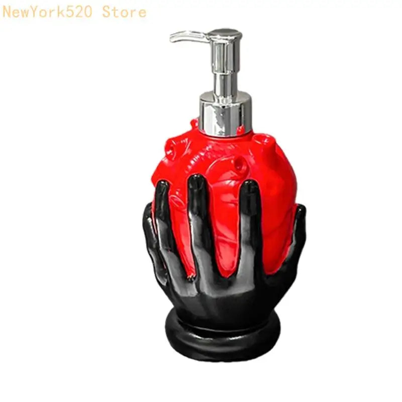 Vintage Refillable Resin Soap Dispenser Pump Bottle | 8×17cm