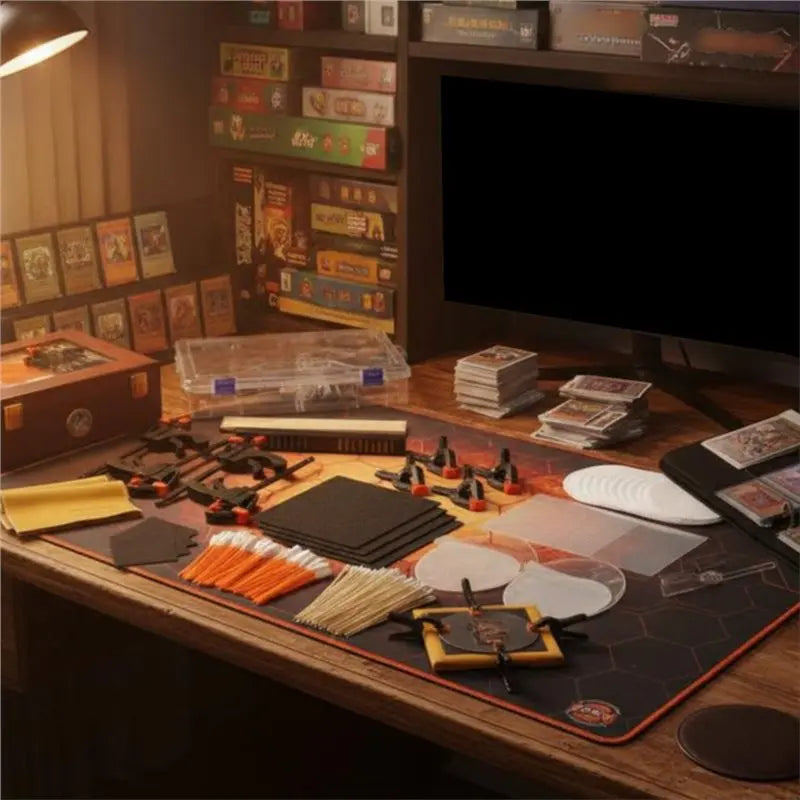 53-Piece Trading Card Repair & Maintenance Tool Set