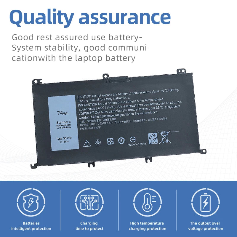 SUOZHAN 357F9 Battery for Dell Inspiron 15 7559 7557 7566 7567