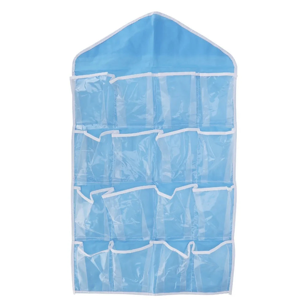 16-Pocket Over-Door Hanging Organizer | Waterproof Non-Woven