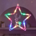 Battery-Operated Christmas LED Suction Cup Window Light