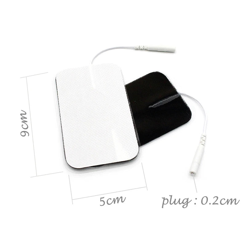 VIBE 5×9cm Self-Adhesive Electrode Pads for Muscle Stimulator 10pc