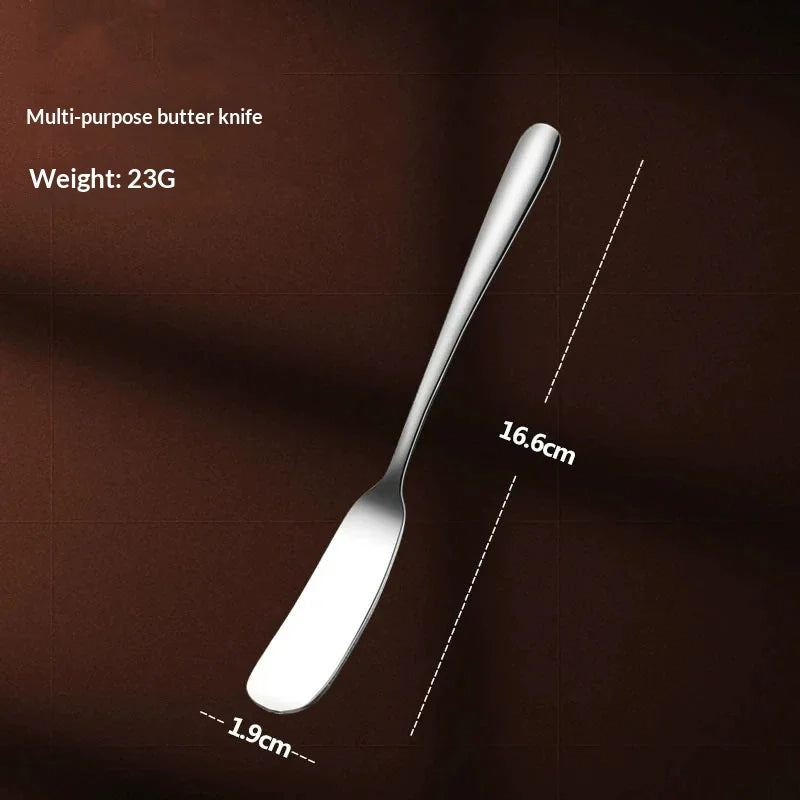 Stainless Steel Butter Spreader Knife – Cheese, Jam & Cream