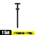 Heavy Duty Self-Locking Nylon Cable Tie Buckles – Zip Ties